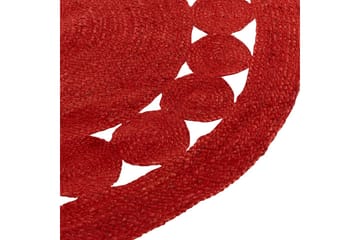 Plattvävd Koyunlu - Röd - Textil & mattor - Matta - Modern matta - Jutematta & hampamatta