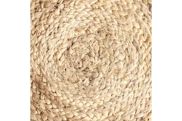 Plattvävd Marts - Beige, blå, 140x140 cm - Textil & mattor - Matta - Modern matta - Jutematta & hampamatta