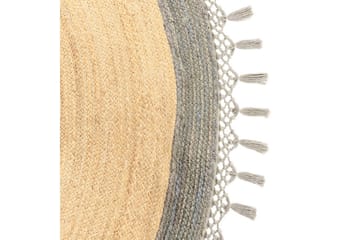 Plattvävd Marts - Beige, grå, 200x200 cm - Textil & mattor - Matta - Modern matta - Jutematta & hampamatta