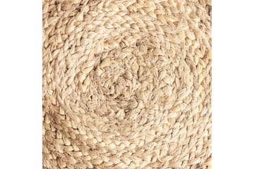 Plattvävd Marts - Beige, Röd, 200x200 cm - Textil & mattor - Matta - Modern matta - Jutematta & hampamatta