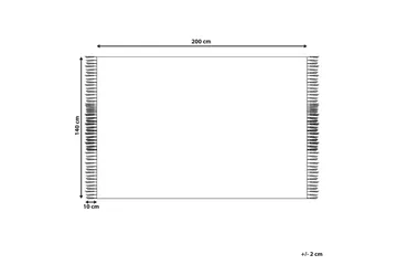 Plattvävd Tozakli - 140x200 cm - Textil & mattor - Matta - Modern matta - Trasmatta