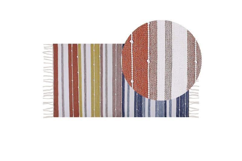 Plattvävd Tozakli - 80x150 cm - Textil & mattor - Matta - Modern matta - Trasmatta