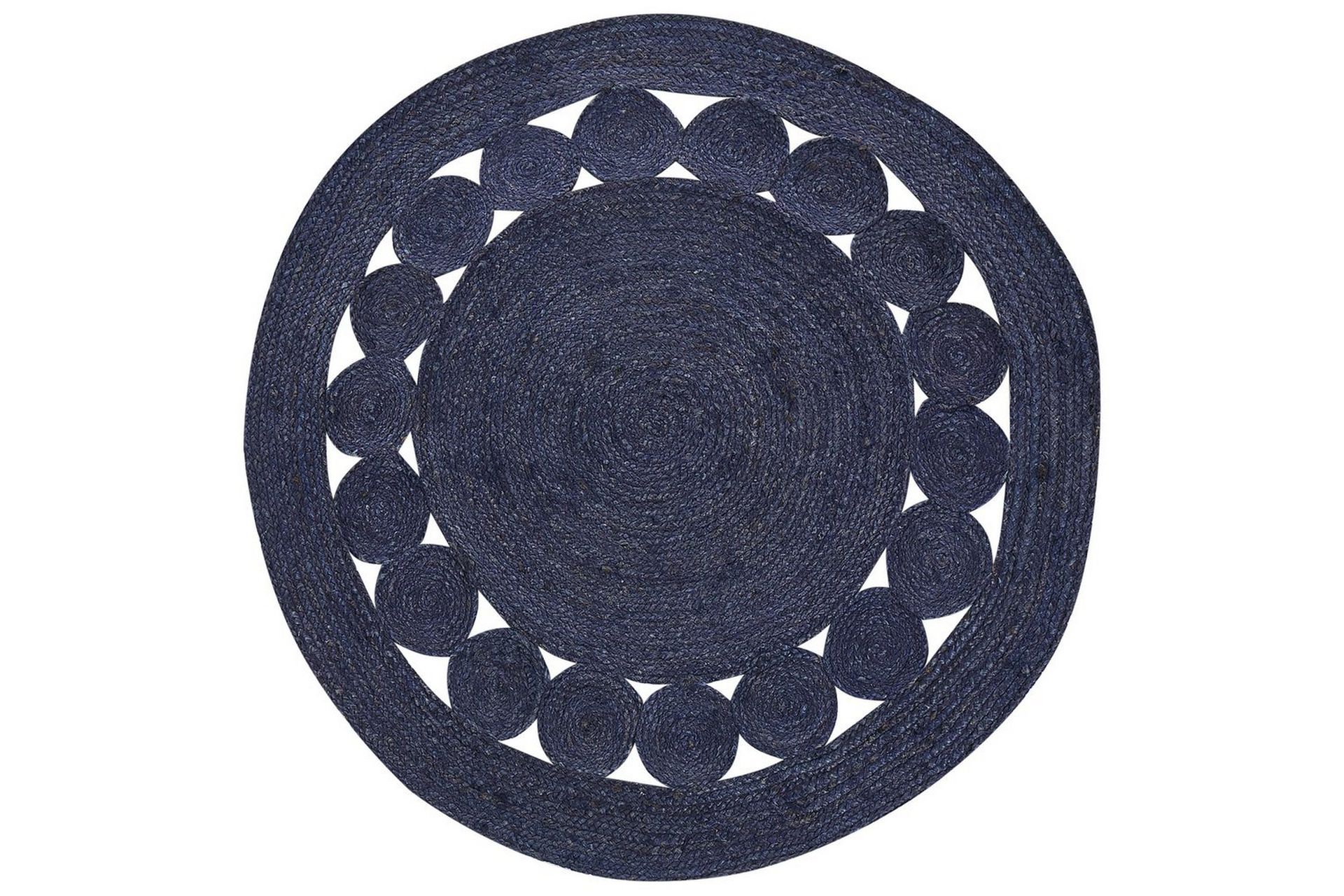 plattvävd koyunlu - blå