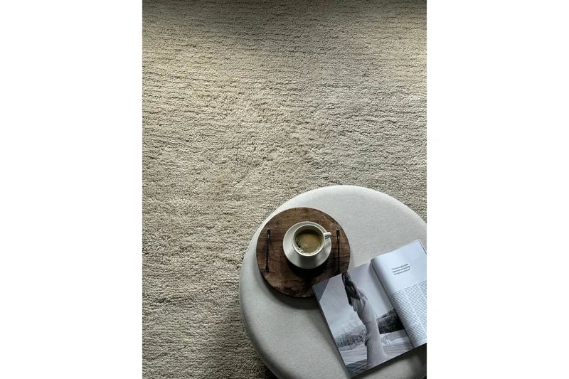 Pure Ullmatta 170x240 cm Rektangulär - Beige - Textil & mattor - Matta - Modern matta - Ullmatta