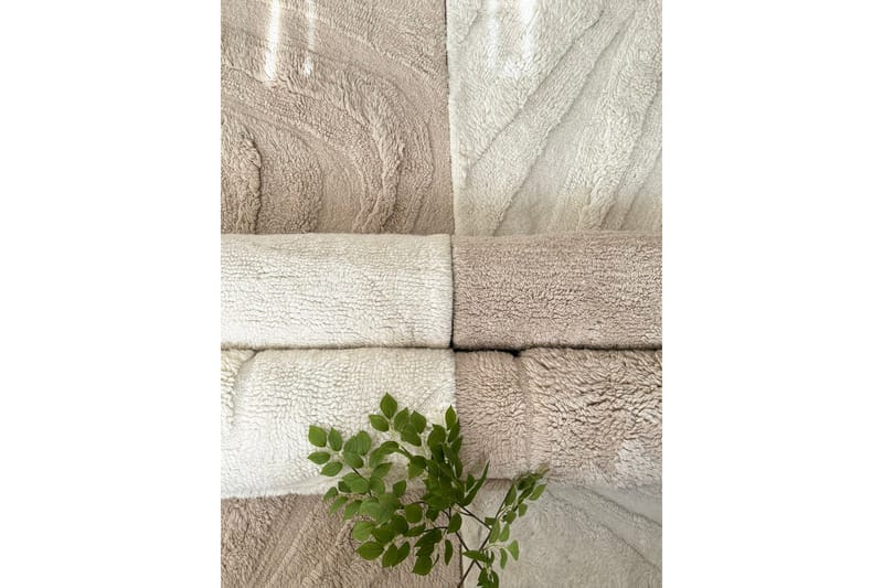 Pure Ullmatta 170x240 cm Rektangulär - Creme - Textil & mattor - Matta - Modern matta - Ullmatta