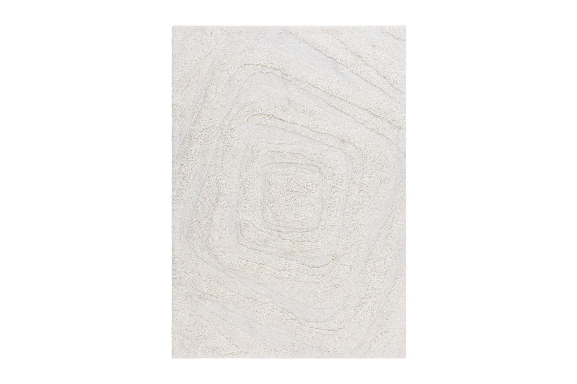 Pure Ullmatta 170x240 cm Rektangul&auml;r - Creme