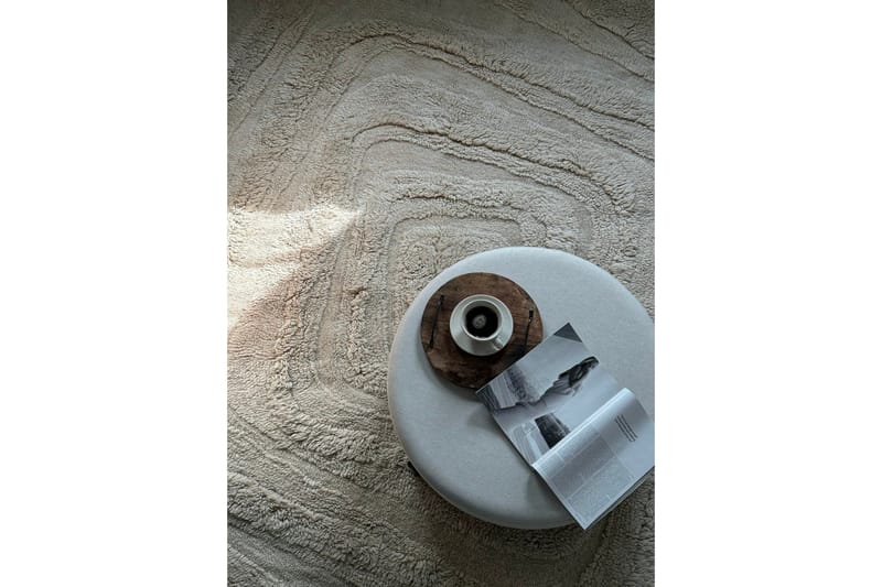 Pure Ullmatta 200x300 cm Rektangulär - Beige - Textil & mattor - Matta - Modern matta - Ullmatta