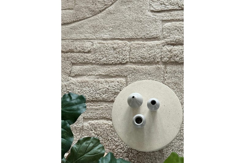 Pure Ullmatta 240x340 cm Rektangulär - Beige - Textil & mattor - Matta - Modern matta - Ullmatta