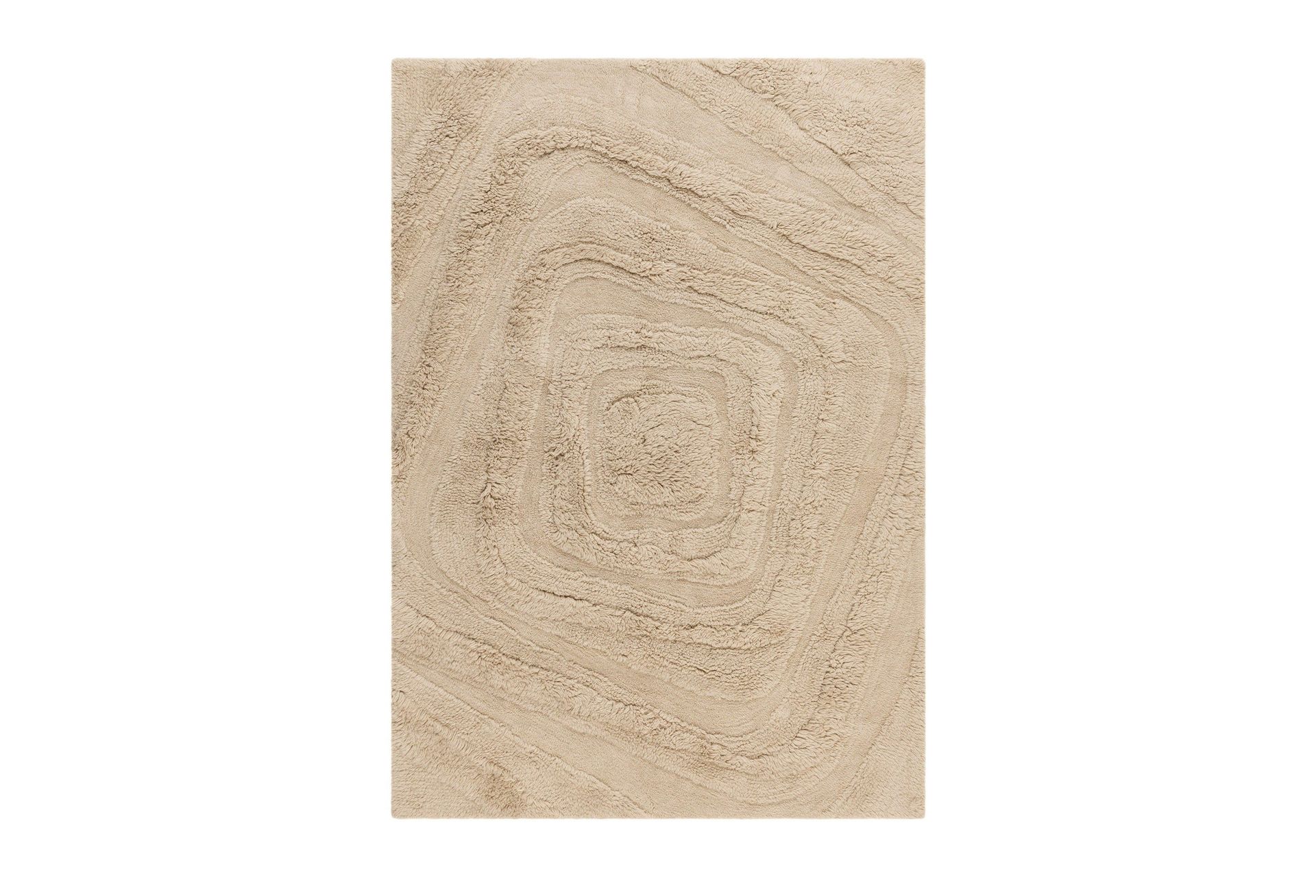 Pure Ullmatta 240x340 cm Rektangul&auml;r - Beige