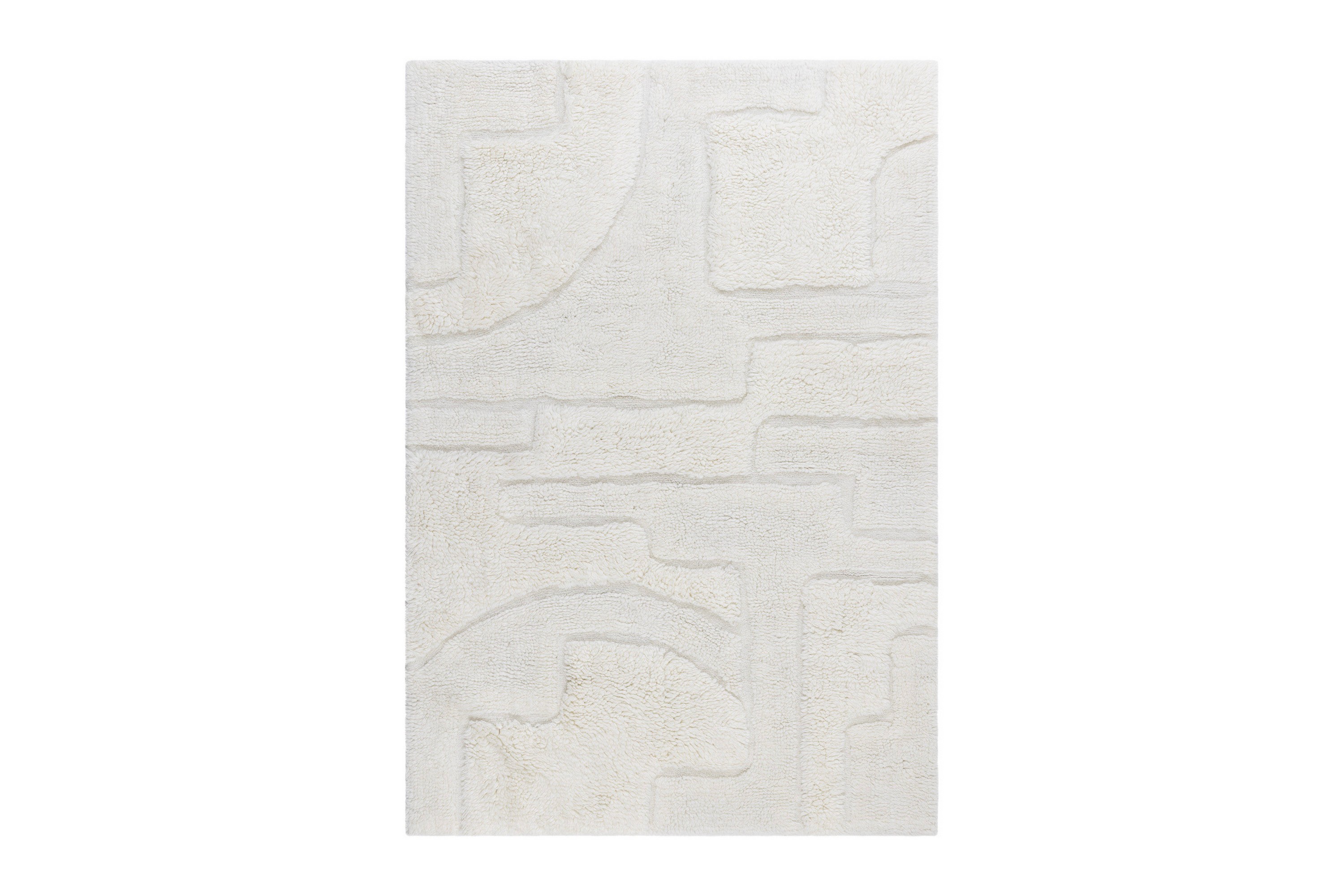 pure ullmatta 300x400 cm rektangulär - creme