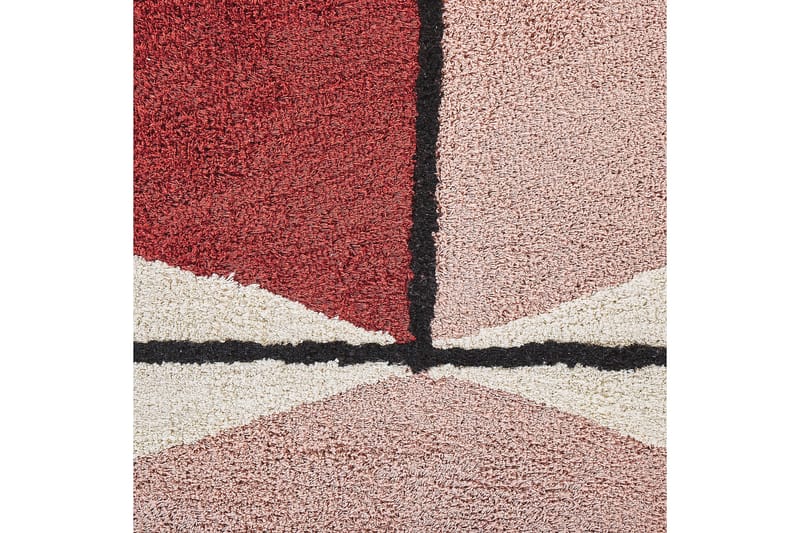 Purnia Ryamatta 80x150 cm - Röd - Textil & mattor - Matta - Modern matta - Ryamatta