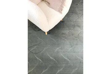 Ranjana Friezematta 160x230 cm Rektangulär - Grön - Textil & mattor - Matta - Modern matta - Friezematta