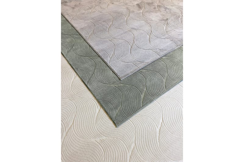 Ranjana Friezematta 80x150 cm Oblong - Grön - Textil & mattor - Matta - Modern matta - Wiltonmatta