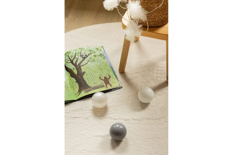 Relax Ryamatta Rund 120 cm - Beige - Textil & mattor - Matta - Modern matta - Ryamatta