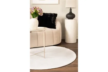 Relax Ryamatta Rund 120 cm - Beige - Textil & mattor - Matta - Modern matta - Ryamatta