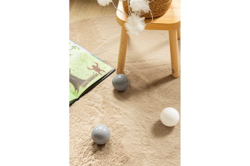 Relax Ryamatta Rund 120 cm - Beige - Textil & mattor - Matta - Modern matta - Ryamatta