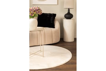 Relax Ryamatta Rund 120 cm - Beige - Textil & mattor - Matta - Modern matta - Ryamatta