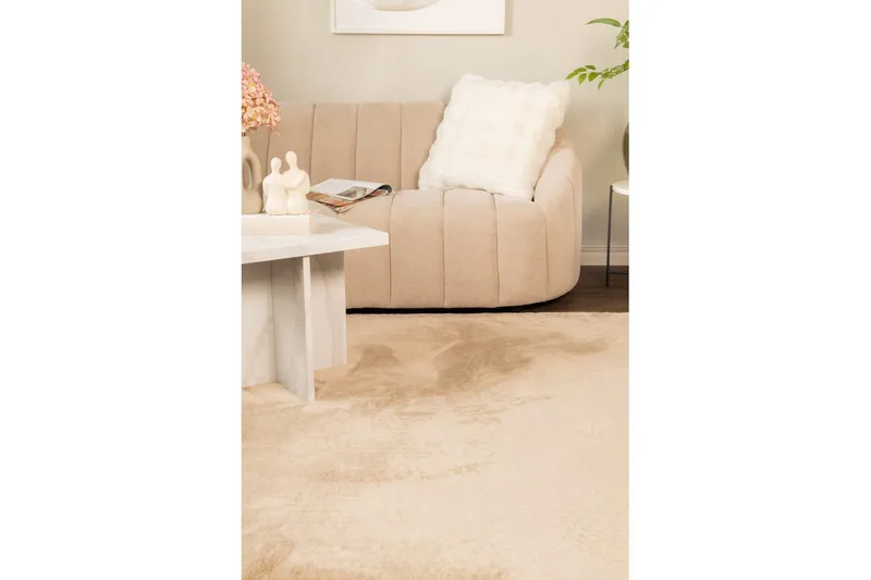 Relax Stor Rektangulär Ryamatta & Luggmatta 240x340 cm - Taupe - Textil & mattor - Matta - Modern matta - Ryamatta