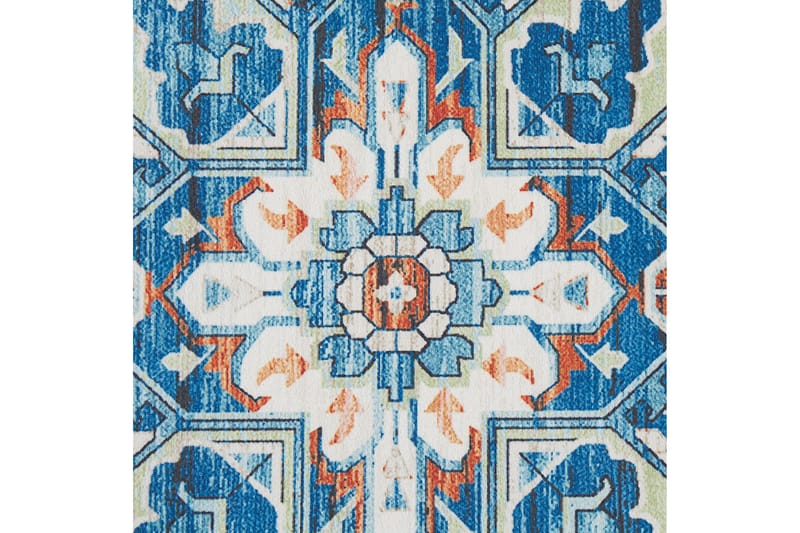 Ritapuram Ryamatta 80x300 cm - Blå - Textil & mattor - Matta - Modern matta - Ryamatta