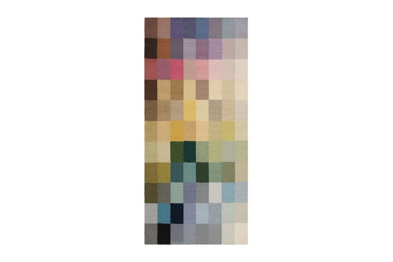 Riviera Ullmatta 80x240 cm Oval - Flerfärgad - Textil & mattor - Matta - Modern matta - Ullmatta