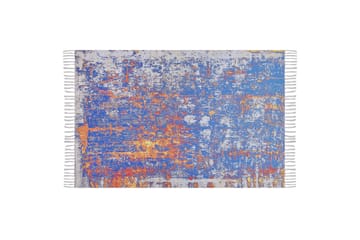 Ryamatta Acarlar 150x230 cm - Blå - Textil & mattor - Matta - Modern matta - Ryamatta