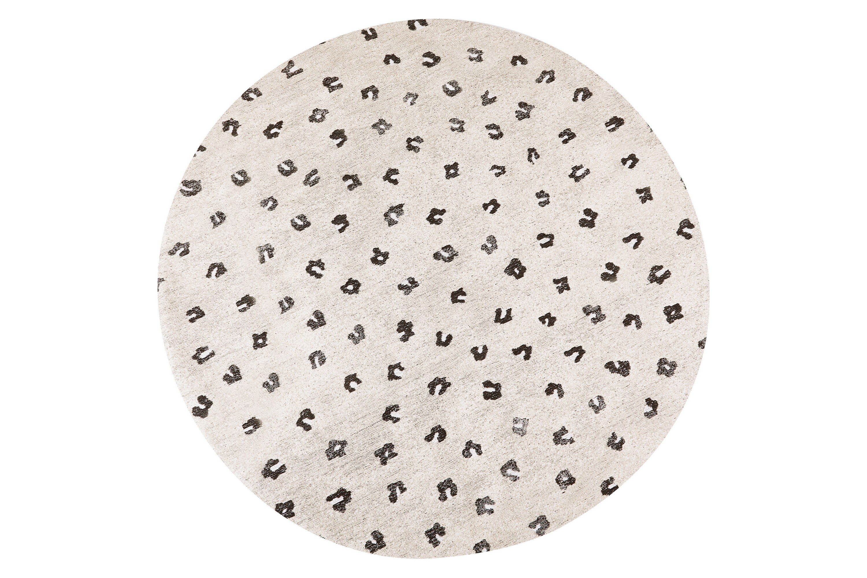 Ryamatta Afis 140 cm Rund Beige