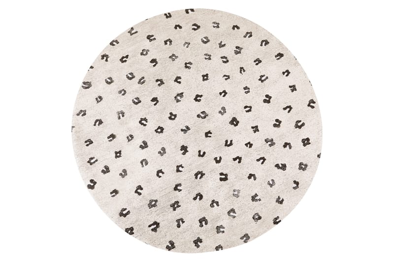 Ryamatta Afis 140 cm Rund - Beige - Textil & mattor - Matta - Modern matta - Ryamatta