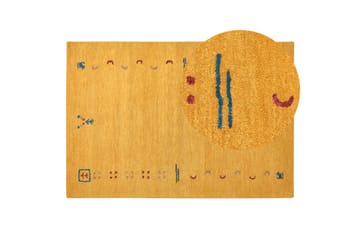 Ryamatta Akalan 140x200 cm - Gul - Textil & mattor - Matta - Modern matta - Ryamatta