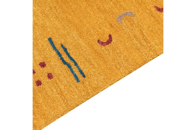 Ryamatta Akalan 160x230 cm - Gul - Textil & mattor - Matta - Modern matta - Ryamatta