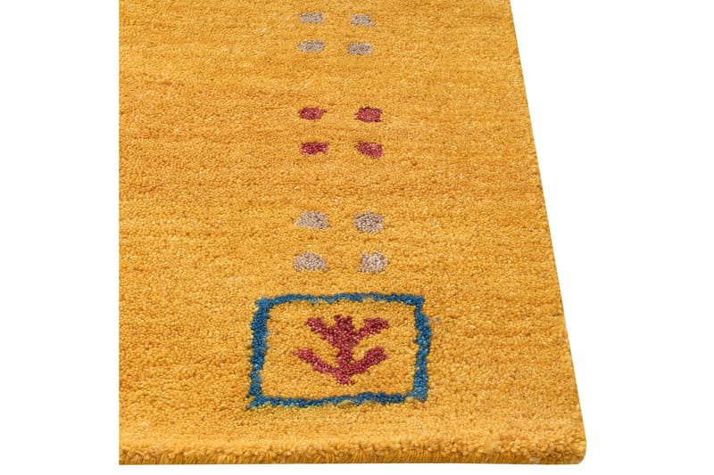Ryamatta Akalan 160x230 cm - Gul - Textil & mattor - Matta - Modern matta - Ryamatta