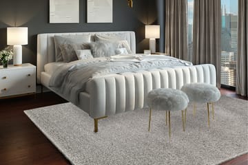 Alaska Ryamatta Rektangulär 240x340 cm - Grå - Textil & mattor - Matta - Modern matta - Ryamatta