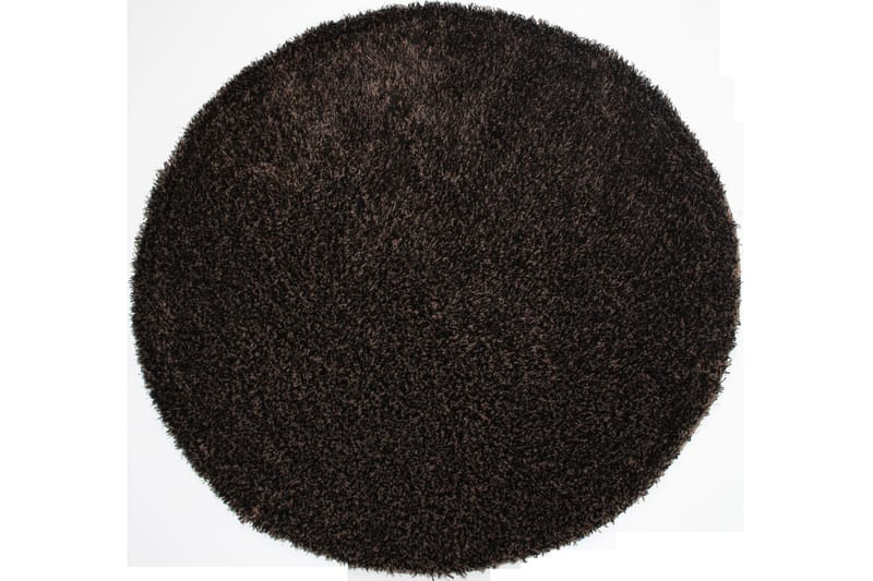 Ryamatta Albalat Rund 160 cm - Svart/Brun - Ryamatta