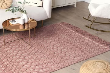 Ryamatta Alucra 160x230 cm - Rosa - Textil & mattor - Matta - Modern matta - Ryamatta