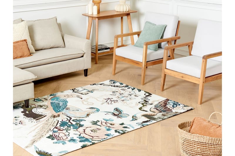 Ryamatta Ariha 140x200 cm - Blå - Textil & mattor - Matta - Modern matta - Ryamatta