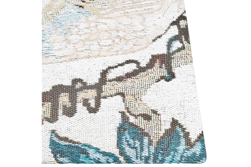 Ryamatta Ariha 140x200 cm - Blå - Textil & mattor - Matta - Modern matta - Ryamatta