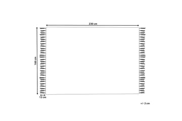 Ryamatta Bademli 160x230 cm - Blå - Textil & mattor - Matta - Modern matta - Ryamatta