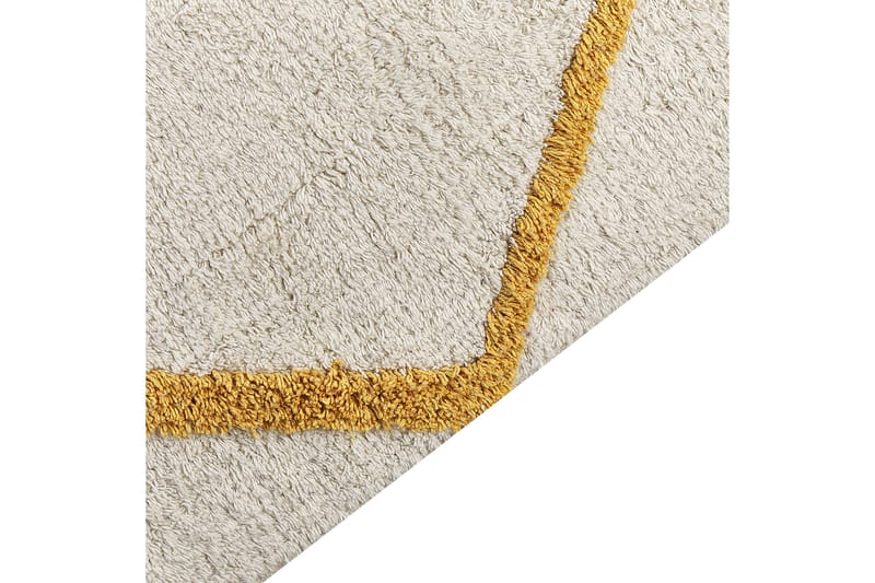 Ryamatta Beyler 160x230 cm - Svart/Vit - Textil & mattor - Matta - Modern matta - Ryamatta