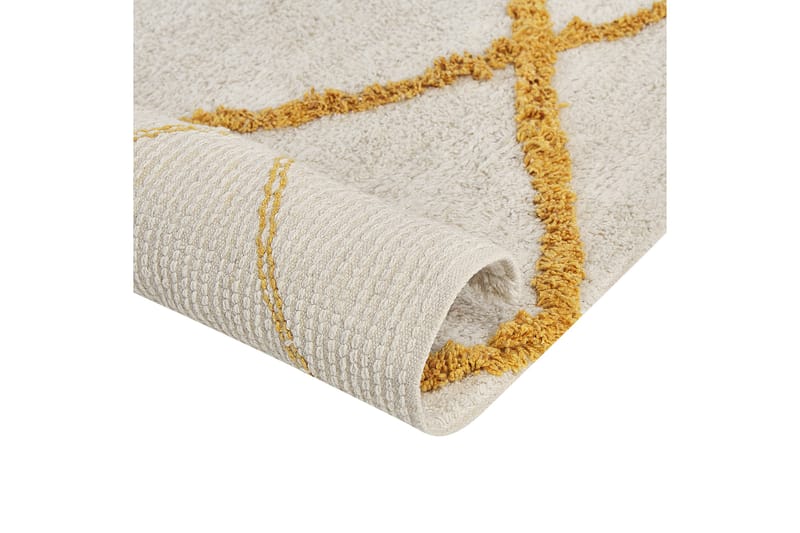 Ryamatta Beyler 160x230 cm - Svart/Vit - Textil & mattor - Matta - Modern matta - Ryamatta
