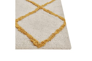 Ryamatta Beyler 160x230 cm - Svart/Vit - Textil & mattor - Matta - Modern matta - Ryamatta