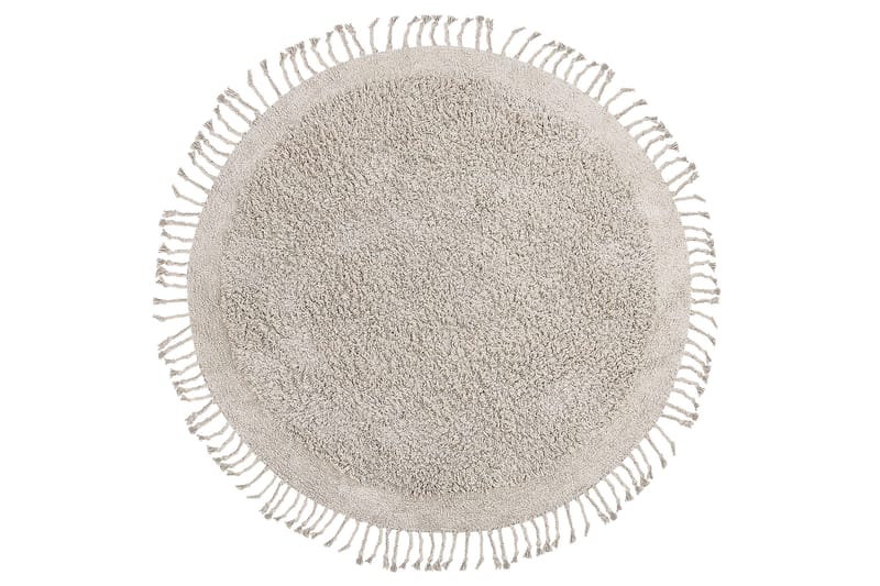 Ryamatta Bitlis 140 cm Rund - Beige - Textil & mattor - Matta - Modern matta - Ryamatta