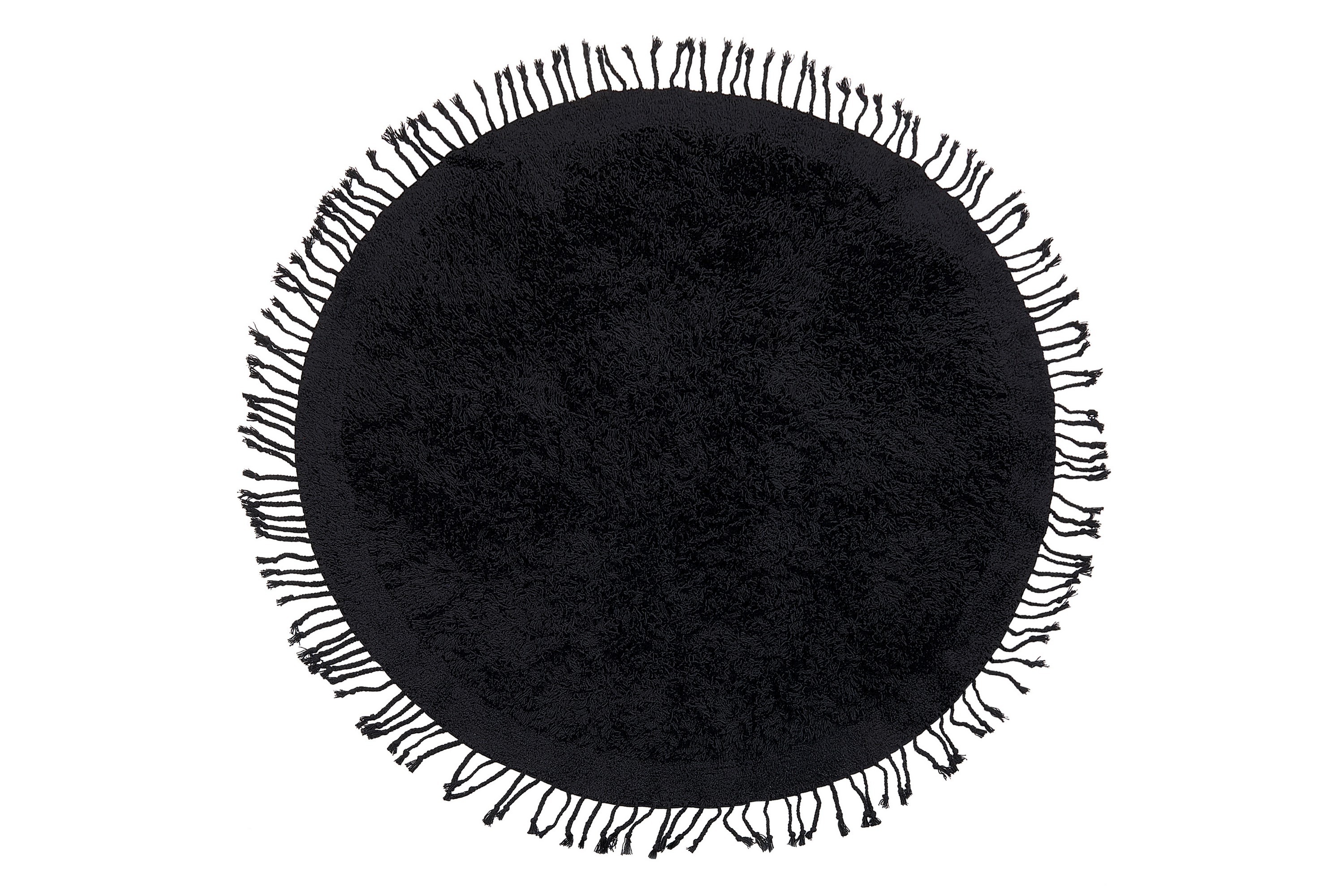 Ryamatta Bitlis 140 cm Rund Svart