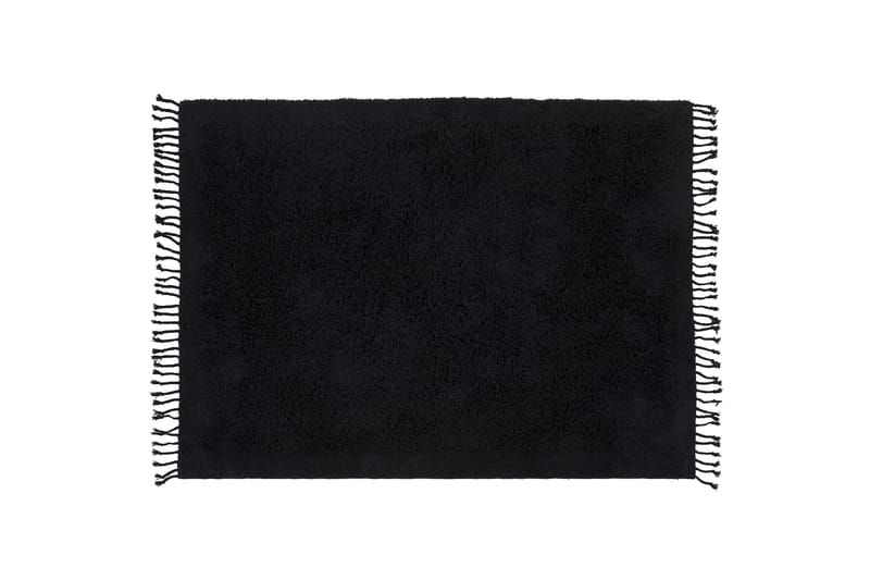 Ryamatta Bitlis 140x200 cm - Svart - Textil & mattor - Matta - Modern matta - Ryamatta