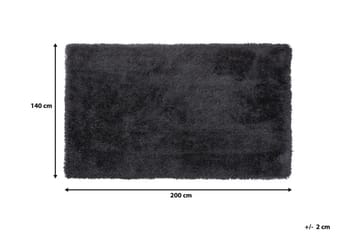 Bleakley Matta 140x200 cm - Svart - Textil & mattor - Matta - Modern matta - Ryamatta