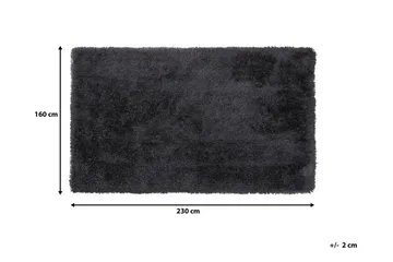 Bleakley Matta 160x230 cm - Svart - Textil & mattor - Matta - Modern matta - Ryamatta