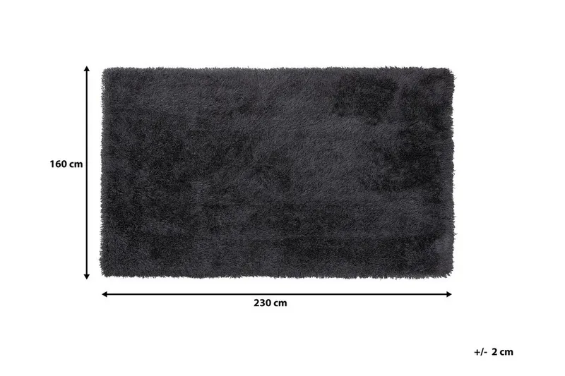 Bleakley Matta 160x230 cm - Svart - Textil & mattor - Matta - Modern matta - Ryamatta