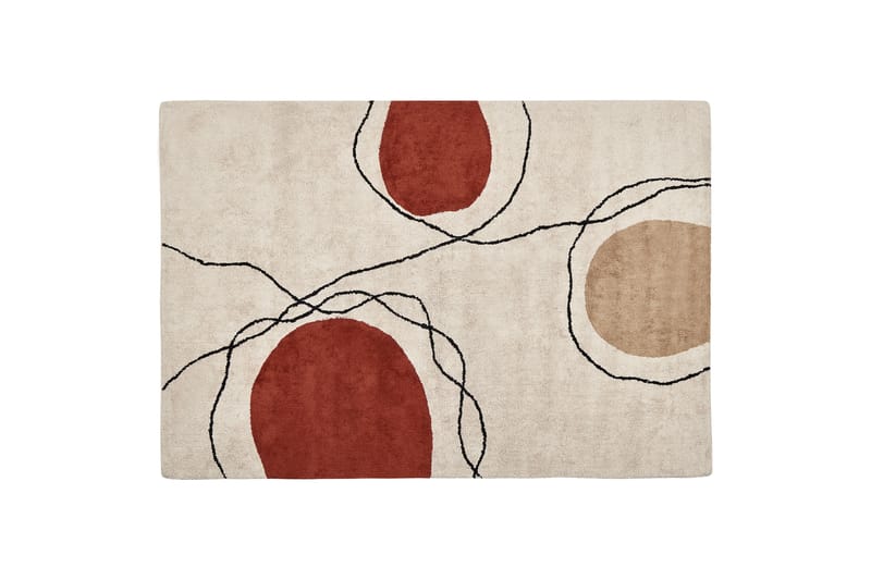 Ryamatta Bolat 140x200 cm - Beige - Textil & mattor - Matta - Modern matta - Ryamatta