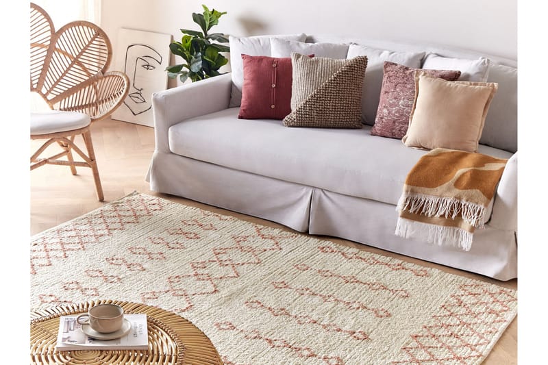 Ryamatta Buxar 160x230 cm - Beige - Textil & mattor - Matta - Modern matta - Ryamatta