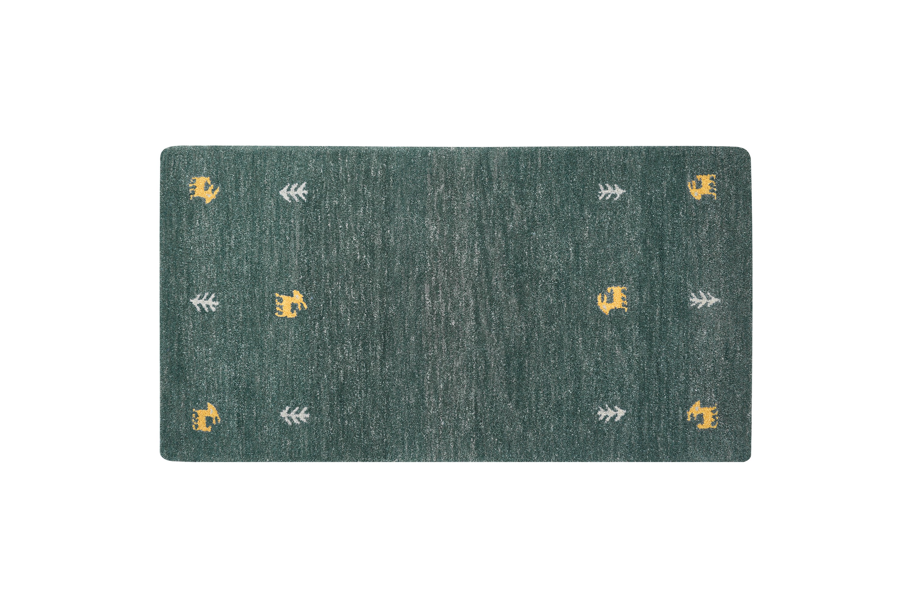 Ryamatta Calti 80x150 cm Grön