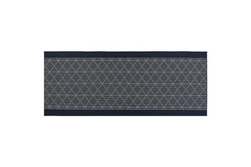 Ryamatta Charvad 80x200 cm - Blå - Textil & mattor - Matta - Modern matta - Ryamatta