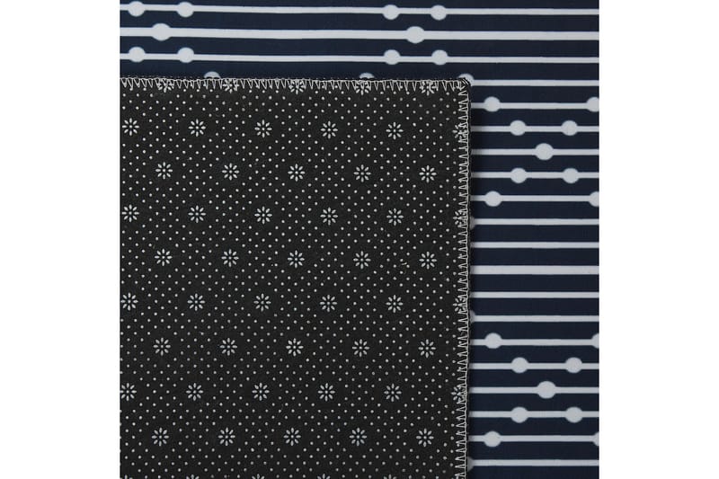Ryamatta Charvad 80x240 cm - Blå - Textil & mattor - Matta - Modern matta - Ryamatta